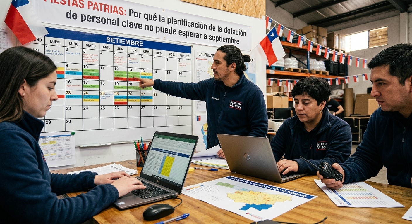 El incremento en el consumo, la logística y la industria exige a las empresas anticipar su estrategia de capital humano. Descubre cómo los Servicios Transitorios (EST) y la Selección de Personal evitan quiebres operativos en el periodo más activo del año. Con la proximidad de septiembre, la actividad comercial, logística e industrial en Chile experimenta uno de sus picos más altos del año. Fiestas Patrias no solo representa un hito de celebración, sino también un desafío operativo crítico para las empresas: garantizar la continuidad del negocio y responder de forma eficiente al aumento explosivo en la demanda de bienes y servicios. Sectores clave como la cadena de suministro, la industria alimentaria, el retail y la distribución ven incrementada su carga laboral con semanas de anticipación. En este contexto, contar con la dotación óptima de personal a tiempo resulta indispensable para evitar cuellos de botella en bodega, retrasos en entregas y pérdidas en el punto de venta. Para responder a este escenario con agilidad y dentro del marco legal, la modalidad de Servicios Transitorios (EST) y los procesos de Selección Masiva (Mass Hiring) se consolidan como la herramienta clave para absorber los incrementos extraordinarios de actividad. Portia: Tu socio estratégico en momentos de alta demanda En Portia, acompañamos a las organizaciones a enfrentar estos desafíos operativos mediante soluciones flexibles, rápidas y ajustadas a la normativa laboral: Suministro de Personal Transitorio (EST): Cobertura oportuna de perfiles operativos ante aumentos de producción o contingencias de personal. Reclutamiento y Selección Masiva: Selección rápida y calificada de perfiles para logística, reposición, producción, operarios de bodega y atención al cliente. Respaldo y Experiencia Comprobada: Conoce nuestros casos de éxito en el sector retail e industrias clave ingresando a nuestro sitio web y siguiendo nuestras redes sociales, donde compartimos cómo ayudamos a empresas líderes a mantener su operación al 100% en temporadas de alta exigencia. Anticipar la estrategia de personal es la clave para convertir la alta demanda de Fiestas Patrias en un resultado operativo y comercial exitoso. ¿Tu empresa ya está lista para responder al aumento de demanda? No dejes la continuidad de tu operación al azar. Visita el sitio web de Portia y solicita una cotización con nosotros para diseñar una solución de dotación a la medida de tus necesidades.